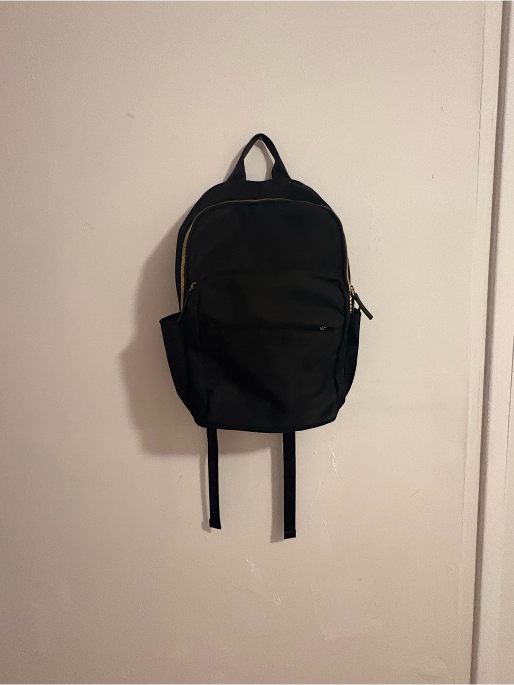 Classic Black Men's Backpack - Versatile Everyday Bag